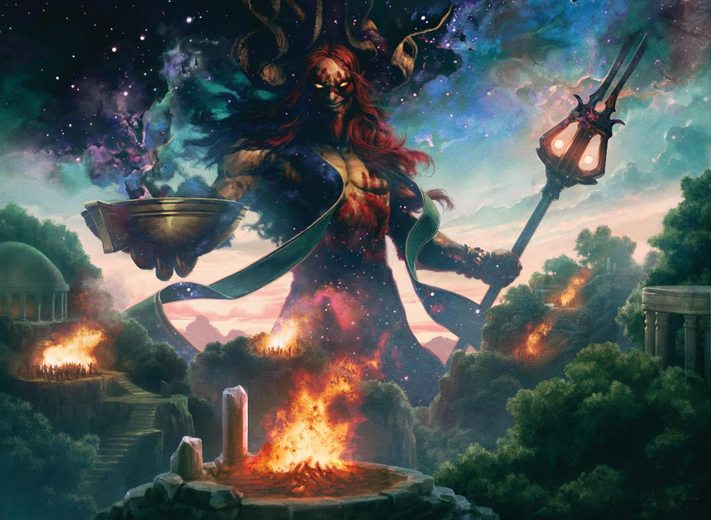 Illustration for article titled Legends walk among us in this Magic the Gathering: Born of the Gods art